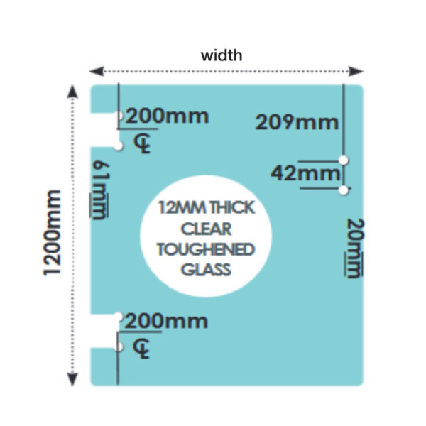 12mm Gates With Cut Outs