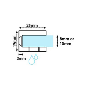 SQUARE EDGE WALL BRACKET