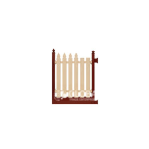 Steel picket fencing