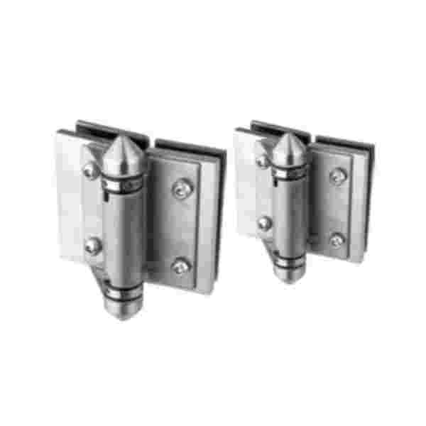 Glass to Glass 316 Stainless Steel Spring Hinge Kit (Pair of 2)