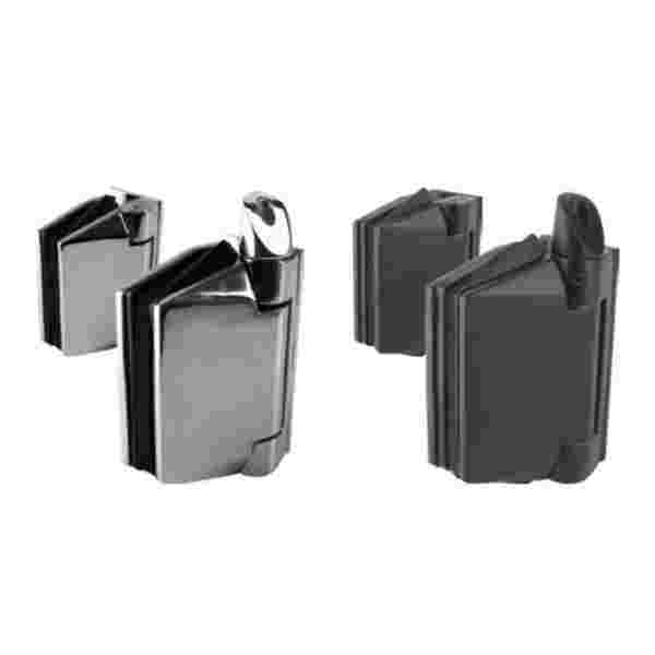 Glass to Wall hinge set (set of 2)