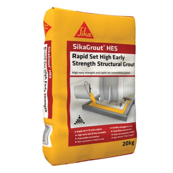 Non Shrink Grout Sika Hes Rapid Cure 20kg