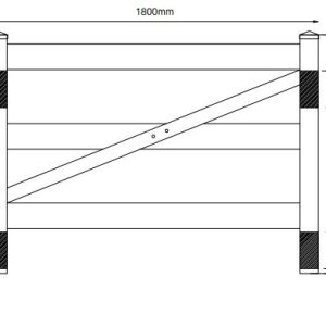 Hamptons-3-Rail-Fencing-gate-dimensions