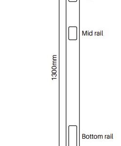 hamptons semi privacy hole cutting jig dimensions